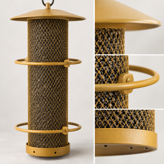 Golden Mesh Finch Feeder